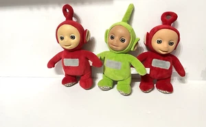 X3 Teletubbies 8 Inch Talking Soft Toy Po & Dipsy, Red/Green - Picture 1 of 14