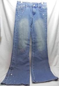 Gymboree Gilrs Faded Jeans with Stars Accents SZ 9 RN70530/CA31802 - Picture 1 of 3