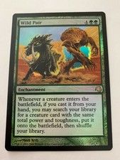MTG Magic The Gathering - Wild Pair - FOIL - Premium Deck Series: Slivers - LP