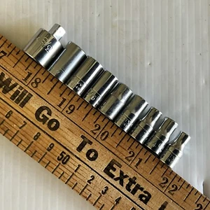 Vintage Craftsman -VV- Series 1/4" Drive Socket Set and Adapter 6 Point - Picture 1 of 12