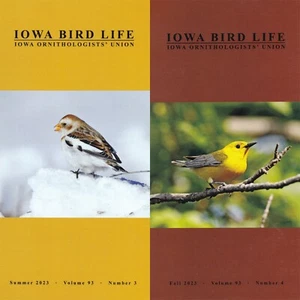 Iowa Bird Life von Iowa Ornitholist's Union Sommer 2023 Band 93 Nr. 3 & 4 - Bild 1 von 5