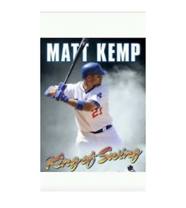 DODGERS 2010 SGA MATT KEMP POSTER (LIMITED EDITION!!!) - Picture 1 of 3