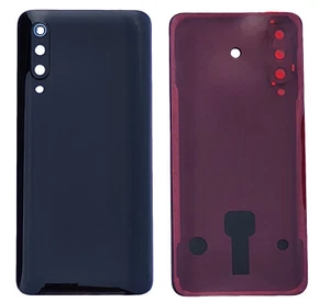 Akkudeckel Backcover Rückseite für Xiaomi Mi 9 Linse Kleber schwarz - Zdjęcie 1 z 3