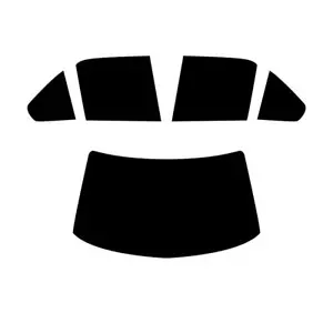 Pre Taglio Pellicola Finestrini per BMW 3 Serie 4-door Berlina 1985-89 5% - Picture 1 of 10