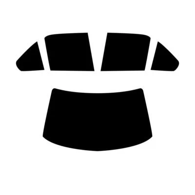 Pre Taglio Pellicola Finestrini per BMW 3 Serie 4-door Berlina 1985-89 5% - Image 1 of 4