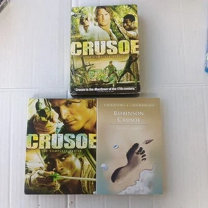 Crusoe: The Complete Series - DVD - And Book Universal NBC TV Series Robinson - Foto 1 di 16