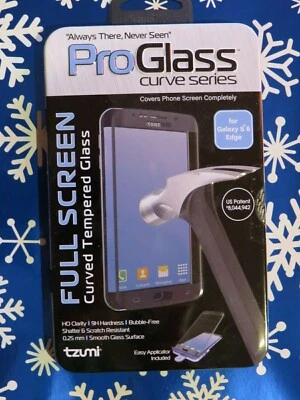 Pro стекла изогнутый серии протектор экрана Galaxy S6 края новый запечатанный - Изображение 1 из 2