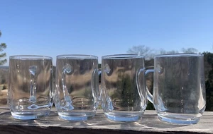 Glcoloc Spain Glass Coffee Cup 11 Oz  Set Of 4 - Picture 1 of 3