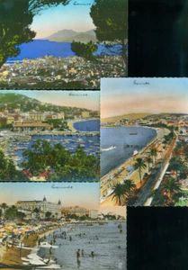 4 POSTCARDS - CANNES, FRANCE - Picture 1 of 1