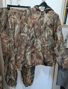 ScentBlocker Plus Featherlite Camo Hunting Suit, Jacket, Pants & Face Mens 3XL - Picture 1 of 24