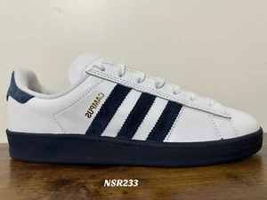 ADIDAS CAMPUS ADV MIRRORED LINES PACK WHITE NAVY BLUE BIRD HP9104 SIZE 7 NEW - Picture 1 of 8