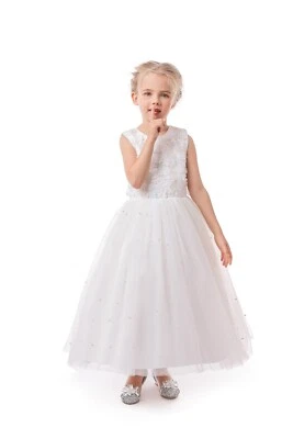 ELSA & ANNA® Girl Formal Ball Gown Wedding Bridesmaid Prom Party Dress XA2022-6 - Image 1 of 3