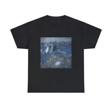 Futuristic City by the Ocean - Unisex Heavy Cotton Tee