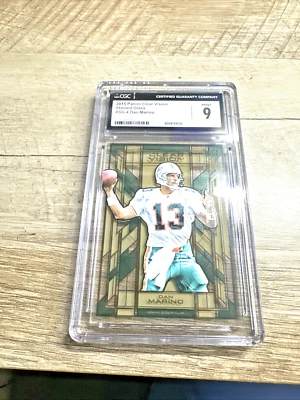 2015 Panini Clear vision Stained glass Dan Marino #SG-4 - Image 1 of 2