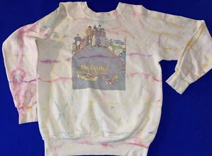 SUDADERA TIE DYE Pannill vintage años 80 Beatles Yellow Submarine GRANDE (MEDIANA) - Imagen 1 de 6