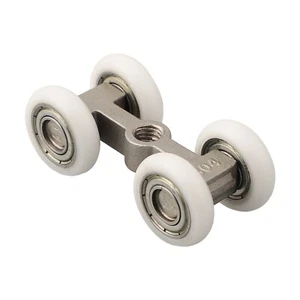 Stainless Steel Sliding Door Roller Heavy Duty Hanging Wheels for Home Sliders - Picture 1 of 47