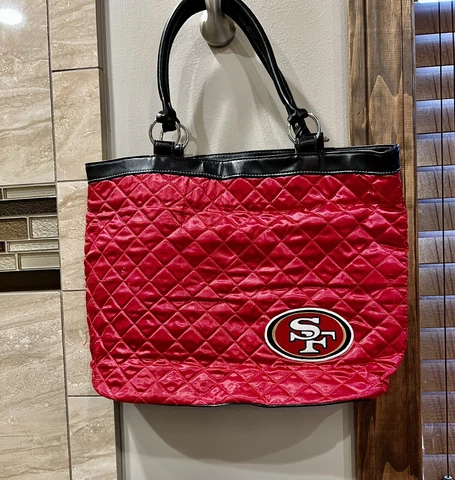 San Francisco 49ers Little Earth Productions NFL Quilted Tote Purse Cover
