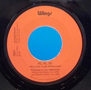 Wings 45 Hi Hi Hi / C'Mon NM / NM EX E5 - Picture 1 of 2