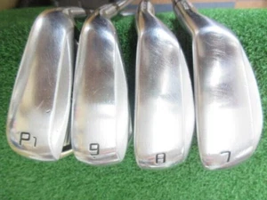 Bridgestone JGR HYBRID FORGED Irons #7-9.P1(4Clubs)/Zelos/Flex:R/Iron set - Picture 1 of 9