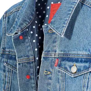 Kids' Denim Trucker Jacket - Levi's SZ M - Picture 1 of 7