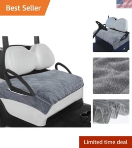 Eleganter Vinyl Golfwagen Sitzbezug - einfache Installation & komfortables Fahren - Bild 1 von 11