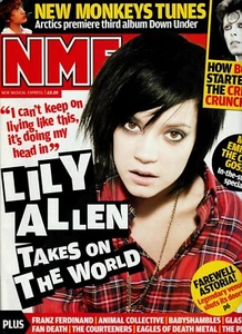 NME MAGAZINE JANUARY 2009 LILLY ALLEN DAVID BOWIE ARTIC MONKEYS FAREWELL ASTORIA - Picture 1 of 2