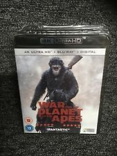 War for the Planet of the Apes (4K Ultra HD + Blu-ray) [UHD] New Sealed.
