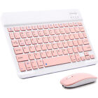 7 Colors Bluetooth Wireless Keyboard With Mouse Combo Set Fits Laptop/pc/tablet