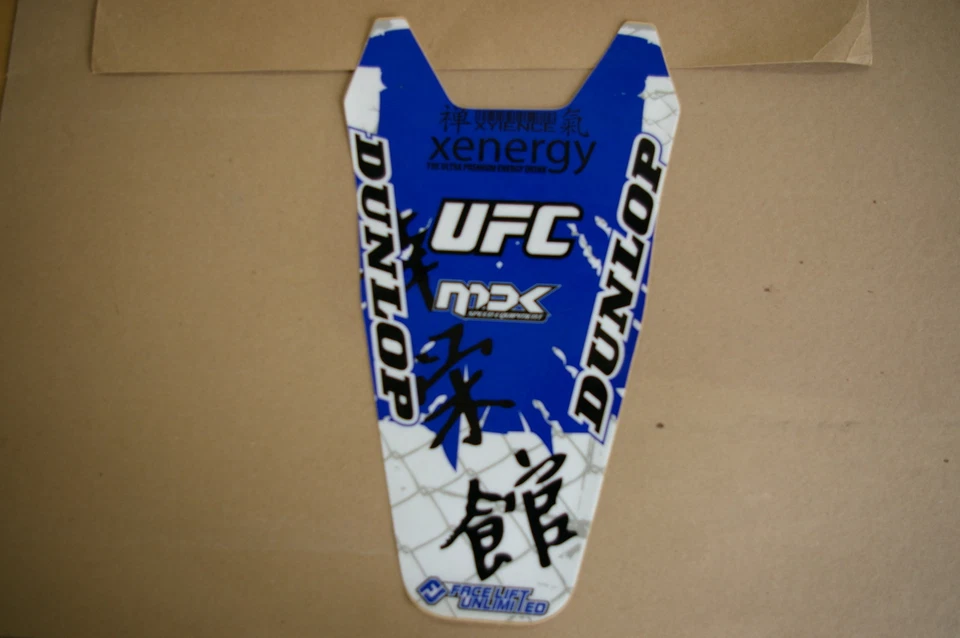 FLU INDUSTRIES ЗАДНЕЕ КРЫЛО ГРАФИКА SUZUKI RMZ250 2007 2008 2009 DUNLOP - Изображение 1 из 1