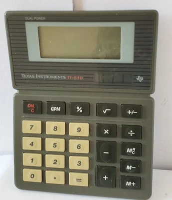 Retro Texas Instruments TI-510 Arithmetic Calculator With 8 Digits Precision - Image 1 of 4