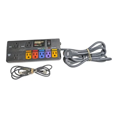 Monster PC800 Power Center Computer Power Strip Surge Protector - Tested Working - Image 1 of 4