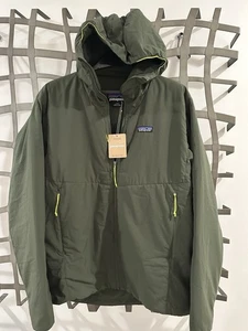 New Patagonia Men's Nano Air Insulated Hoody Jacket, Pine Green Size L - Picture 1 of 3