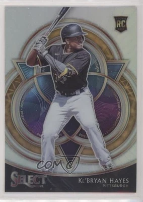 2021 Panini Select Phenomenon Holo Prizm Ke'Bryan Hayes #PH-12 Rookie RC - Image 1 of 2