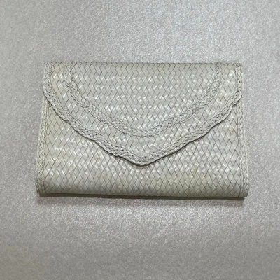 Женская сумка Yves Saint Laurent Ysl B кожаный плетеный клатч B B ограниченный выпуск St - Изображение 1 из 4