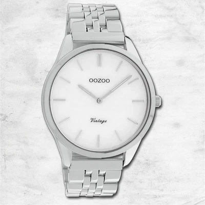 Oozoo Orologio da Polso da Donna Timepieces Analogico Metallo Argento UOC9980A - Immagine 1 di 4