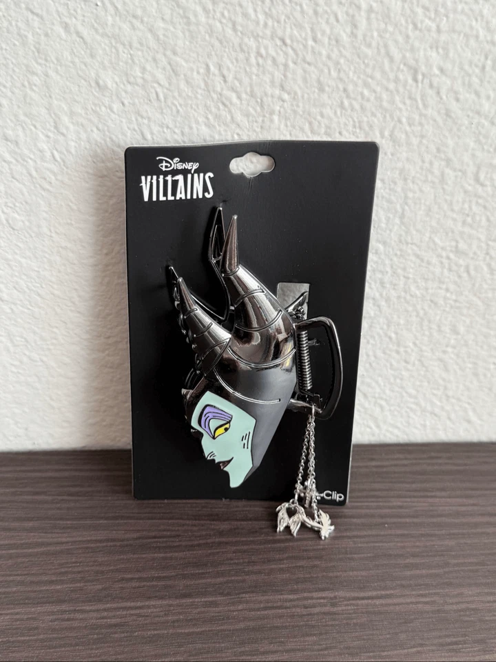 Disney Sleeping Beauty Maleficent Figural Claw Hair Clip with Charms - Image 1 of 3