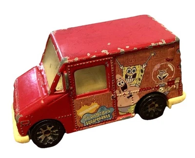 1999 Matchbox Delivery Service Truck 1:68 Die Cast Spongebob Squarepants Mattel - Image 1 of 4