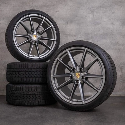 Porsche 911 Winterräder 20 21 Zoll 992 I Felgen 992601025C 992601025D Carrera - Bild 1 von 4
