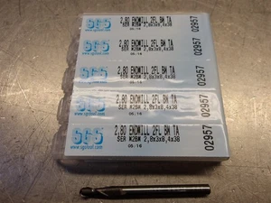 5 ¡NUEVO! SGS 2,80 mm fresa de extremo de carburo 2 flautas 2,8x3x8,4x38 02957 - Imagen 1 de 4