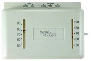 White Rodgers Thermostat Heat Only, Heat/Cool Heat & Cool 24 V 1.2 A, 1.5 A 50 T - Picture 1 of 1
