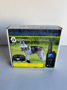 Slopehill Dog Training Collar Rechargeable Waterproof Remote LCD 800m Control - Picture 1 of 9