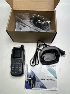 GMRS Radio GM21: 999 Channels, NOAA Weather Receiver, USB-C Charger, Black - Photo 1/11
