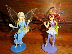 Rani Water & Bess Fairies PVC figurines cake toppers Disney Pixie Hollow - Picture 1 of 9
