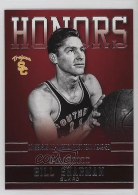 2015 Panini USC Trojans Honors Bill Sharman #BS-USC HOF - Image 1 of 2