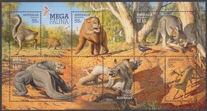 Australia 2008 Megafauna miniature sheet SG MS3086 mounted mint - Picture 1 of 1