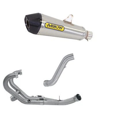 ESCAPE COMPLETO ARROW PARA BMW R NINE T SCRAMBLER 2016 2019 X-KONE NICHROM CARBY - Imagen 1 de 3