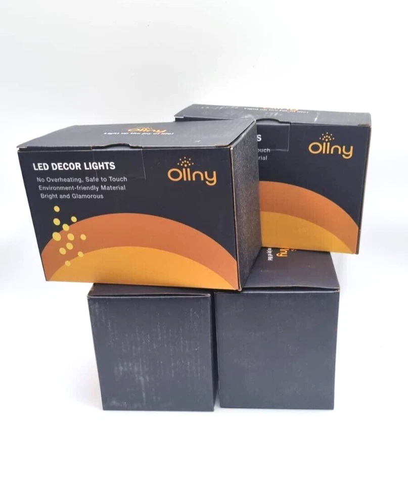 4 x 24M 240 LED Halloween Lichterkette Lila Orange - Ollny Halloween  mit 8 Modi - Bild 1 von 1