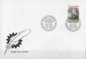A5 Finlandia 1984, FDC - 30.4.84, Sindicato. - Imagen 1 de 1