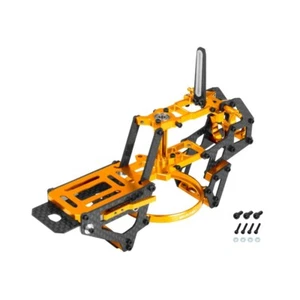 Marco principal Microheli aluminio/fibra de carbono (DORADO) - OMP Hobby M2 V2 / EXP - Imagen 1 de 4