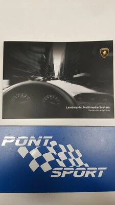MANUALE D'USO LAMBORGHINI MULTIMEDIA SYSTEM TEDESCO 400012006AE - Immagine 1 di 3